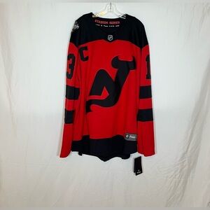 Fanatics New Jersey Devils #13 Nico Hischier Stadium Series Jersey